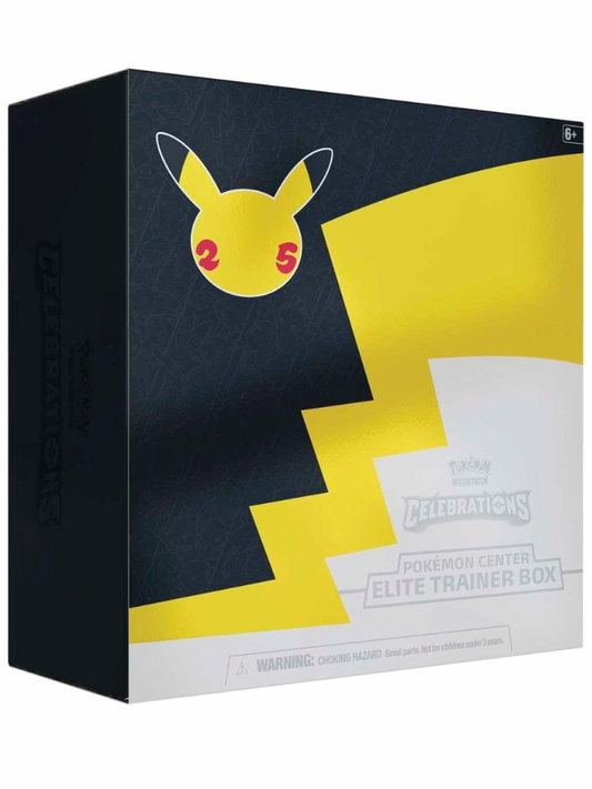 Pokemon Celebrations Pokemon Center Exclusive Elite Trainer Box