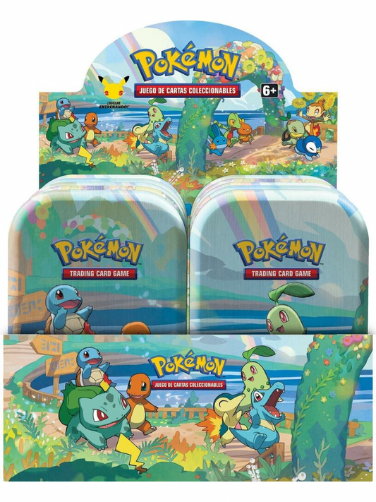 Pokemon Celebrations Mini Tin Display